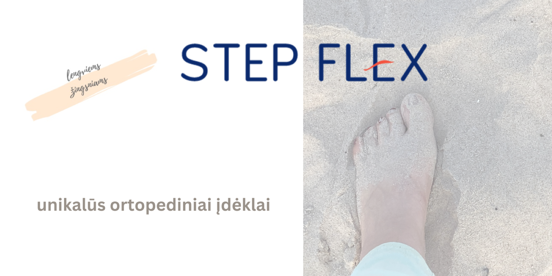 Pėdų problemas padeda išspręsi Sep Flex įdėklai