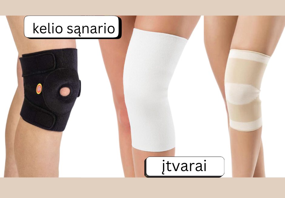 Kada reikalingas kelio sąnario įtvaras ir kaip jį išsirinkti